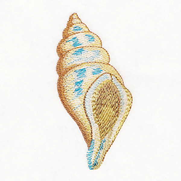 Enchanting Tulip Shell in Watercolor - Image 3