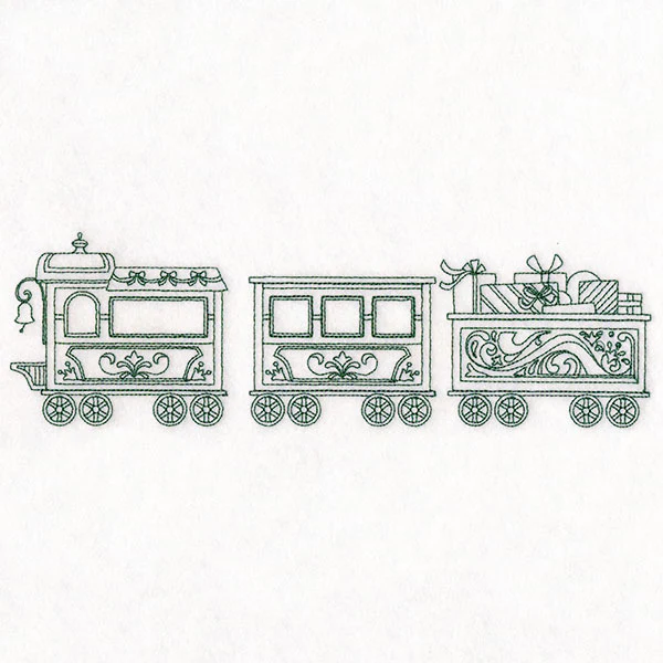 Endless Christmas Train - Caboose & Cars - Image 2