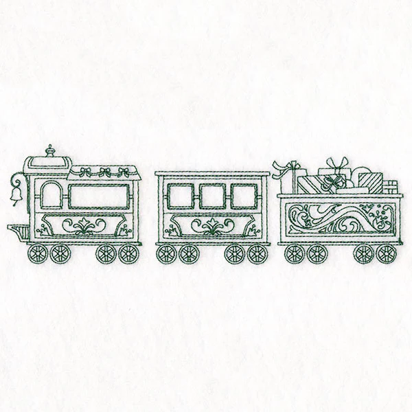 Endless Christmas Train - Caboose & Cars - Image 3