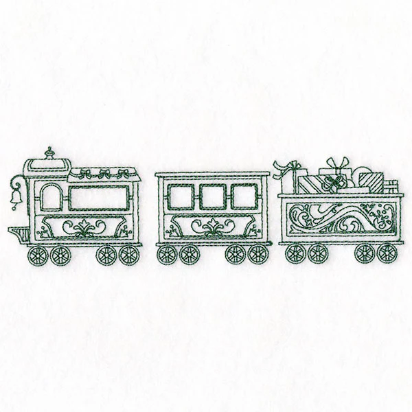 Endless Christmas Train - Caboose & Cars - Image 4