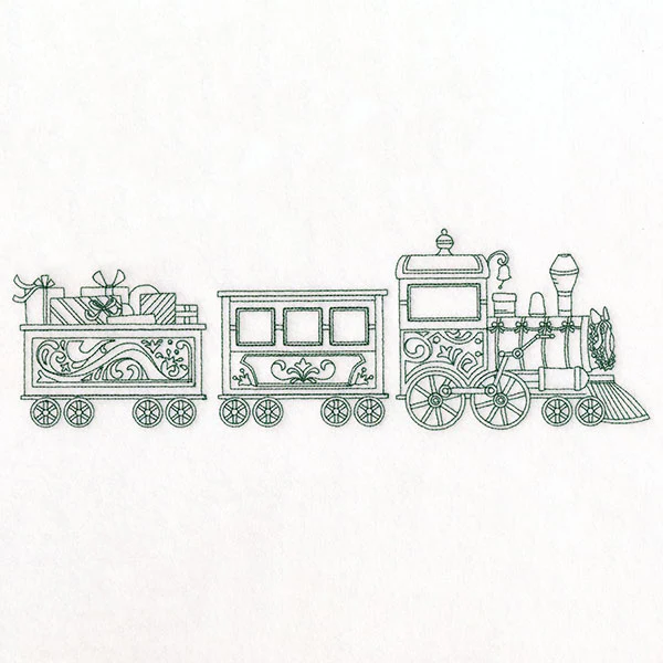 Endless Christmas Train - Engine & Cars