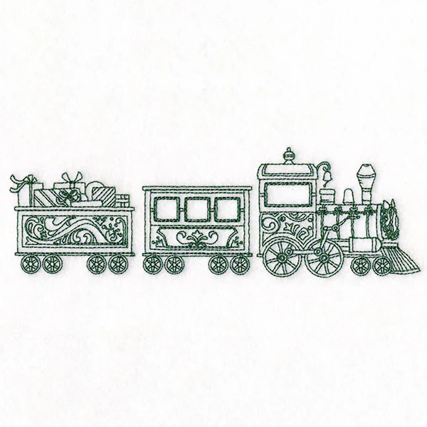 Endless Christmas Train - Engine & Cars - Image 4