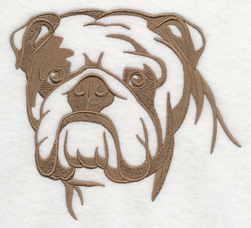 English Bulldog Silhouette