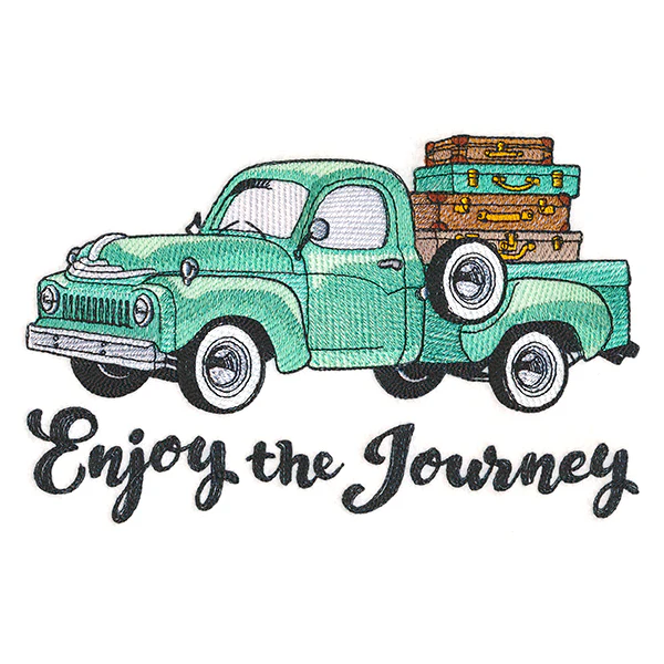 Enjoy the Journey Retro Truck - Image 5
