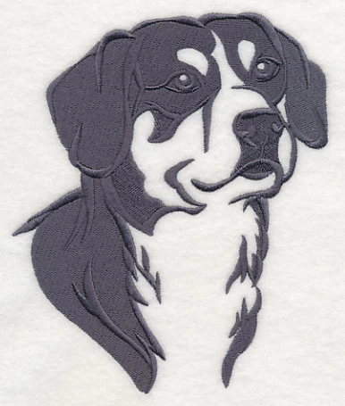 Entlebucher Mountain Dog Silhouette - Image 2