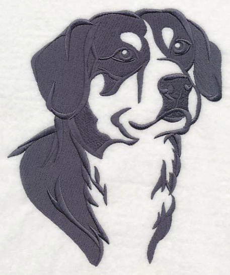 Entlebucher Mountain Dog Silhouette - Image 4