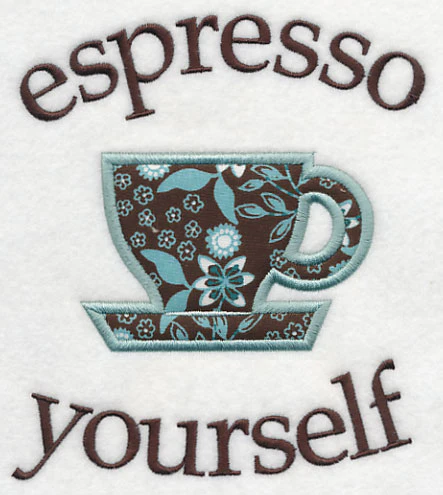 Espresso Yourself (Applique) - Image 2