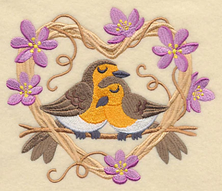 European Robin Love Nest - Image 3