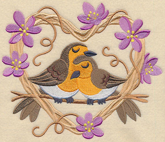 European Robin Love Nest - Image 5