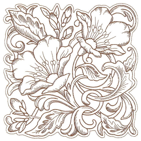 Evening Desert Primrose Square - Image 2