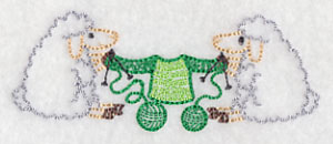 Ewe Love Knitting 4 (Vintage) - Image 2