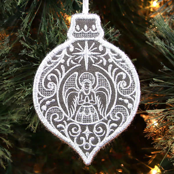 Exquisite Angel Ornament (In-the-Hoop) - Image 2