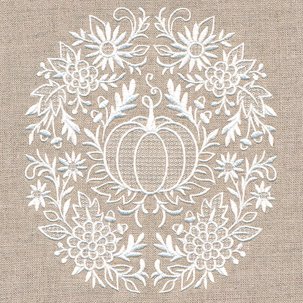Exquisite Autumn Feature (Whitework) - Image 5