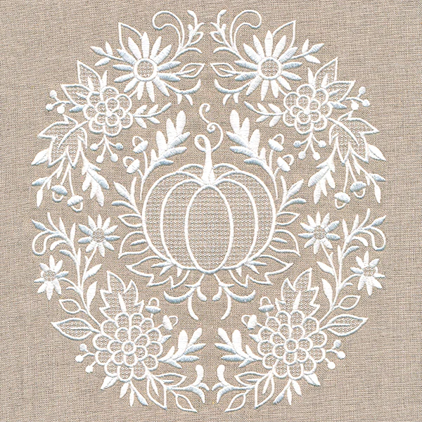 Exquisite Autumn Feature (Whitework) - Image 9
