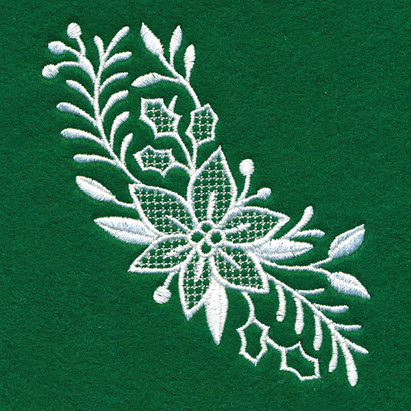 Exquisite Christmas Curve (Whitework) - Image 2