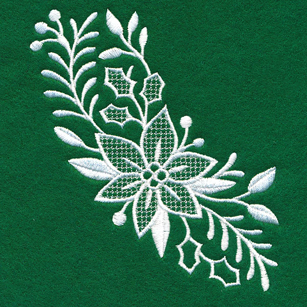 Exquisite Christmas Curve (Whitework) - Image 5