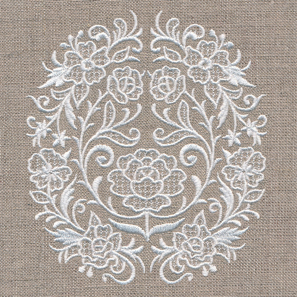 Exquisite Floral Feature (Whitework) - Image 4