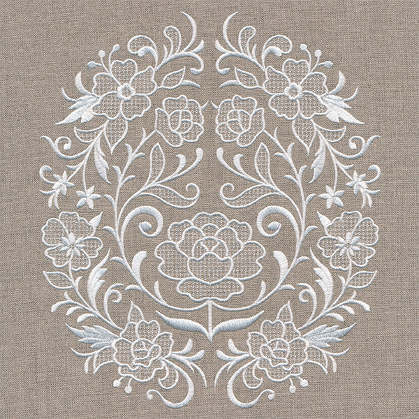 Exquisite Floral Feature (Whitework) - Image 5