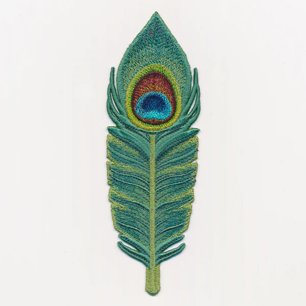 Exquisite Peacock Feather (In-the-Hoop) - Image 4
