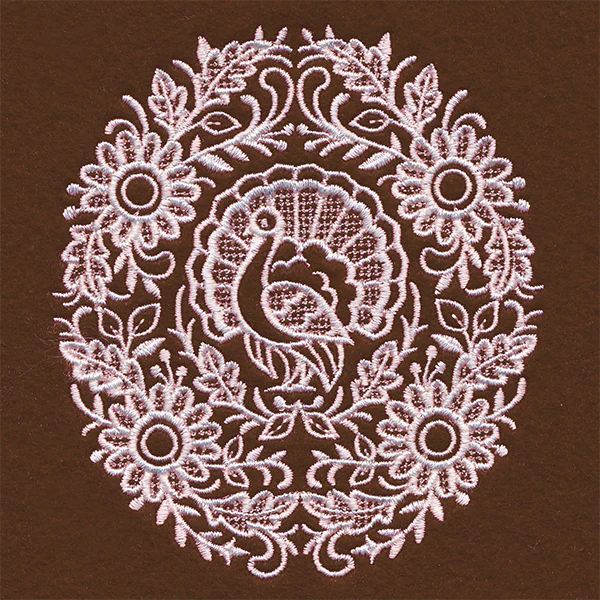 Exquisite Thanksgiving Feature (Whitework) - Image 7