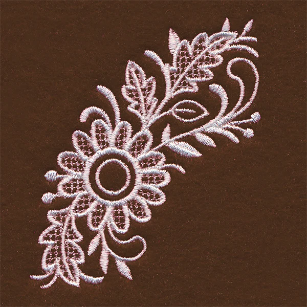 Exquisite Thanksgiving Spray (Whitework) - Image 4