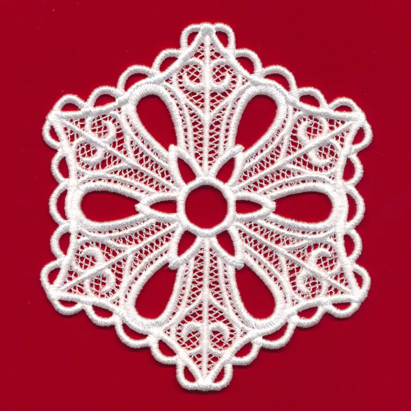 Eyelet Snowflake (Lace) - Image 2