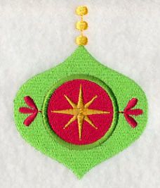 Fa La La Fancy Ornament 1