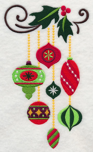 Fa La La Fancy Ornament Spray - Image 3