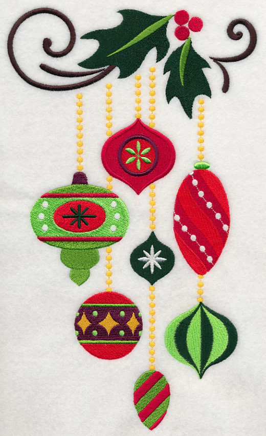 Fa La La Fancy Ornament Spray - Image 5