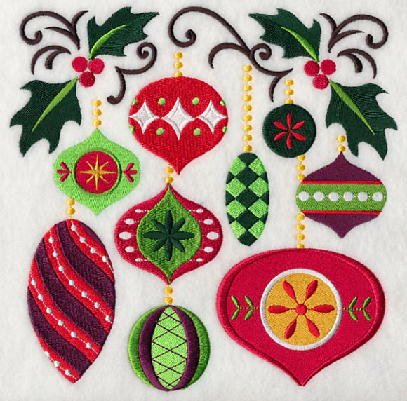 Fa La La Fancy Ornament Square - Image 6