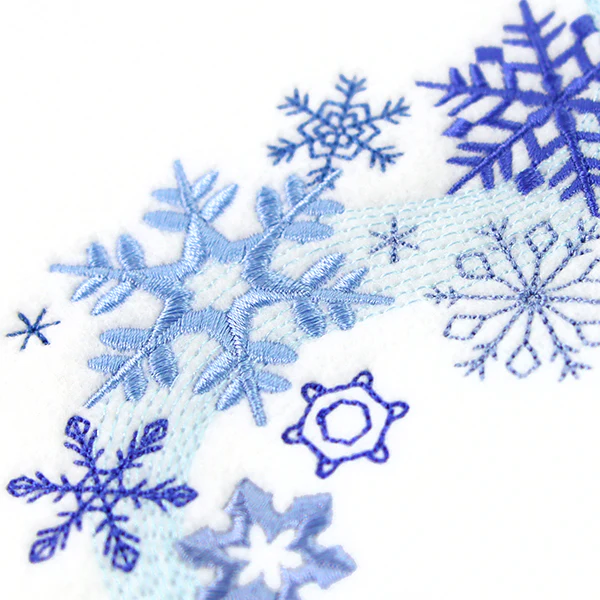 Fa-la-la Festive Snowflake Mask Motif - Image 4