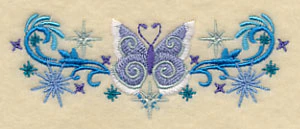 Fa La La Flutterby Border - Image 5