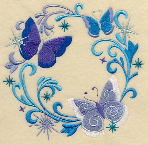 Fa La La Flutterby Wreath - Image 2
