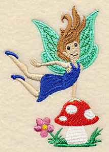 Fairy and Toadstool - Image 2
