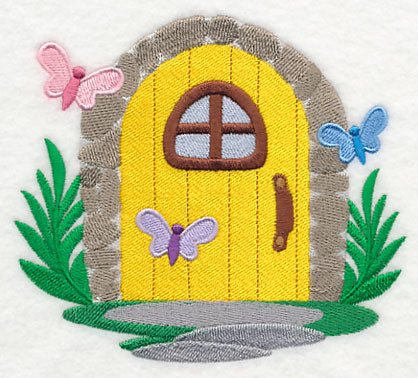 Fairy Door with Butterflies - Image 2
