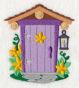 Fairy Door with Daisies - Image 3