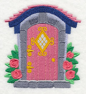 Fairy Door with Roses - Image 3