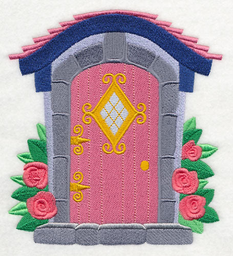 Fairy Door with Roses - Image 4