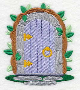 Fairy Door with Vines - Image 3