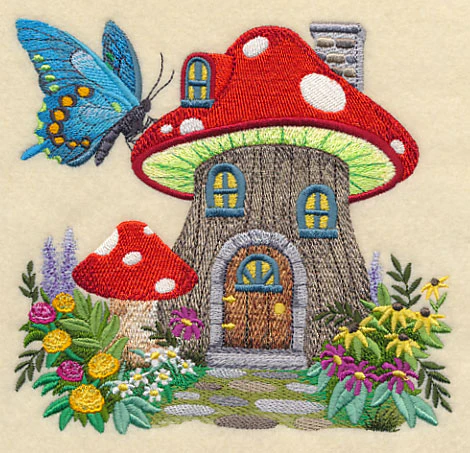 Fairy House in Toadstool - Image 2