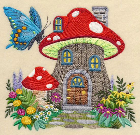 Fairy House in Toadstool - Image 3