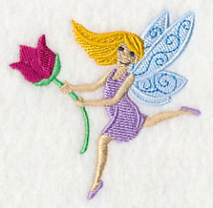 Fairy with Flower - Image 3
