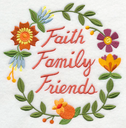 Faith Family Friends Wreath - Image 2