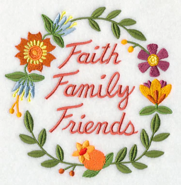 Faith Family Friends Wreath - Image 4