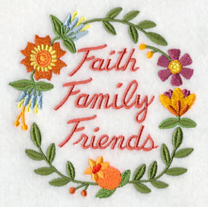 Faith Family Friends Wreath - Image 5
