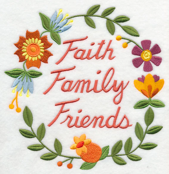 Faith Family Friends Wreath - Image 6