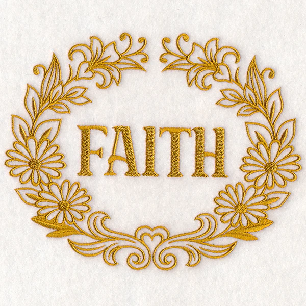 Faith Medallion (Goldwork) - Image 3