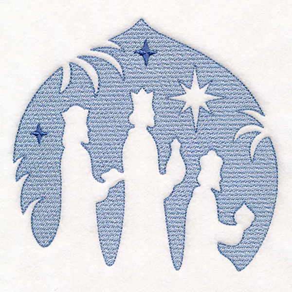 Faithful Christmas - Three Wisemen (Embossed) - Image 4