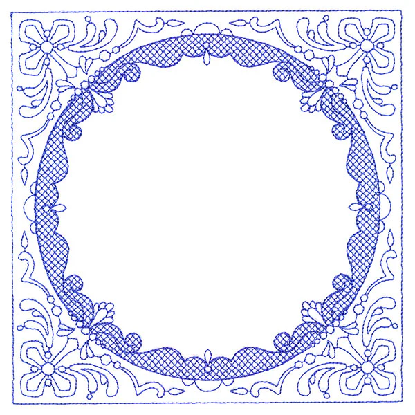 Faithful Stitches - Simple Frame (Trapunto) - Image 2