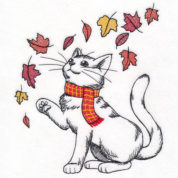 Fall Delights Cat